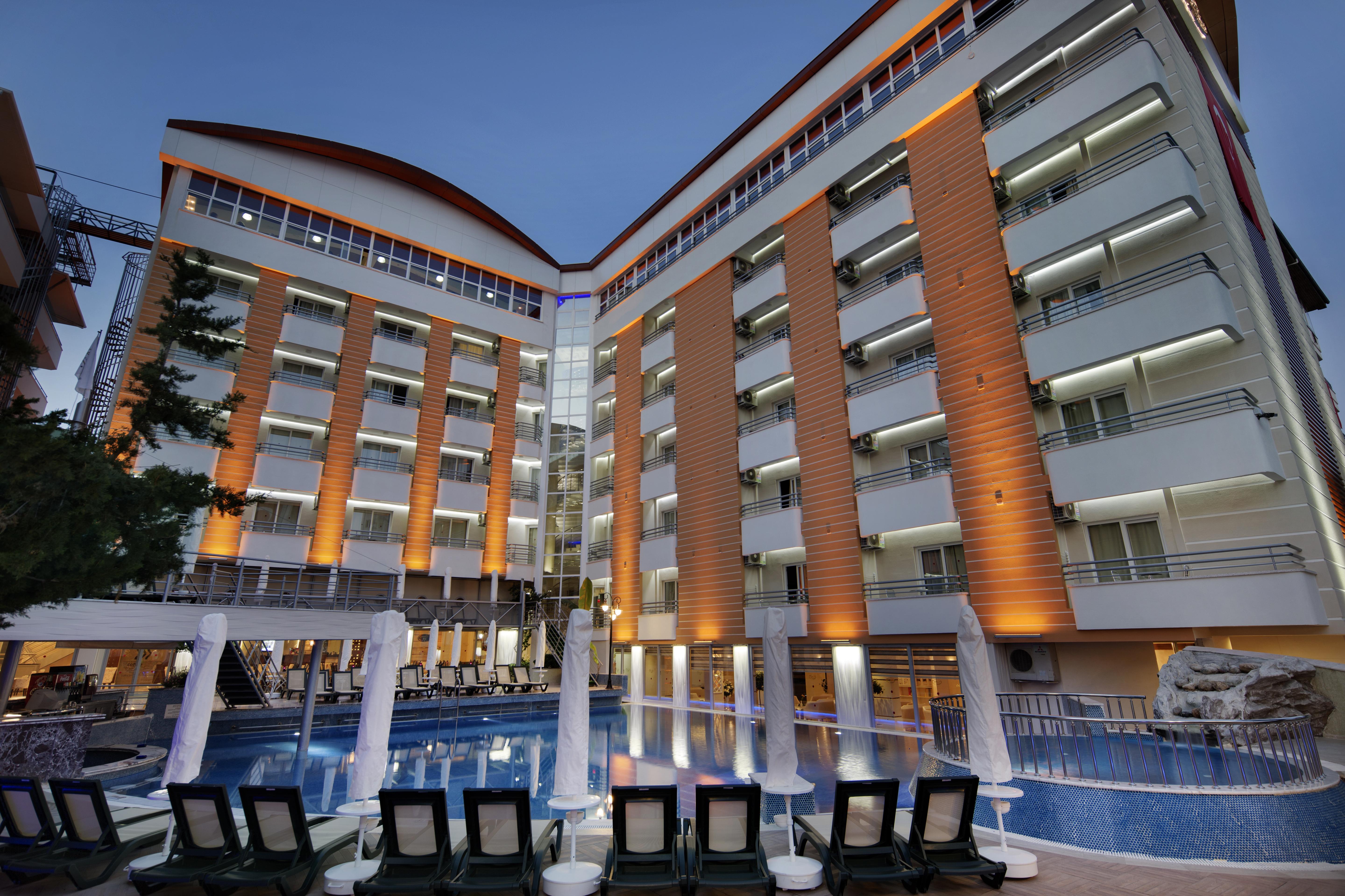 Alaiye Kleopatra Hotel Alanya Exterior foto